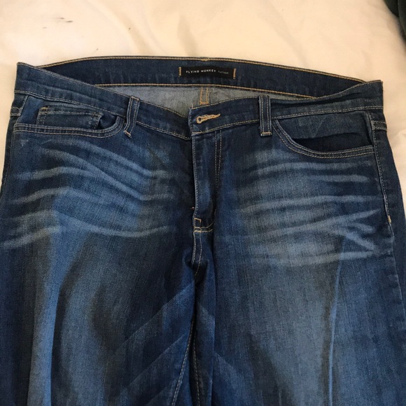 Flying Monkey Boyfriend Jeans - Picture 1 of 2